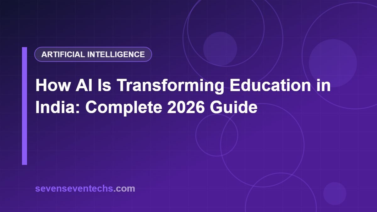 How AI Is Transforming Education in India: Complete 2026 Guide