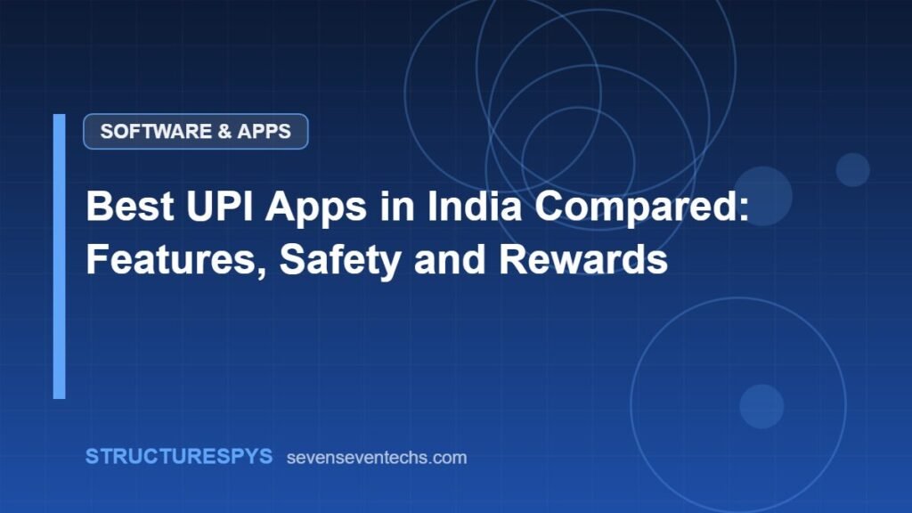 Best UPI Apps in India Compared: Features, Safety and Rewards