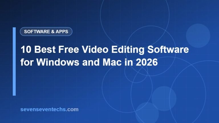 10 Best Free Video Editing Software for Windows and Mac in 2026