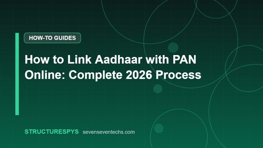 How to Link Aadhaar with PAN Online: Complete 2026 Process