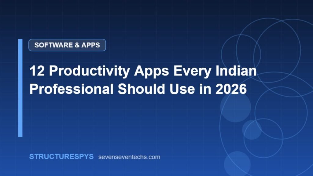 12 Productivity Apps Every Indian Professional Should Use in 2026